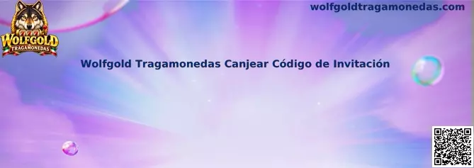 Tutorial para canjear un código de invitación de Wolfgold Tragamonedas