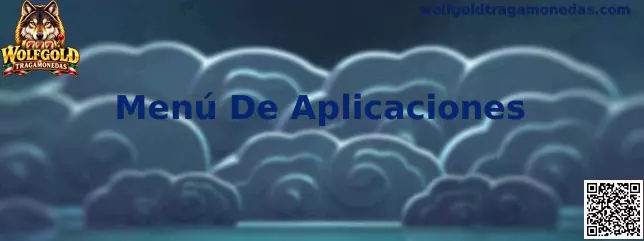 Menú De Aplicaciones de Wolfgold Tragamonedas en dispositivo móvil