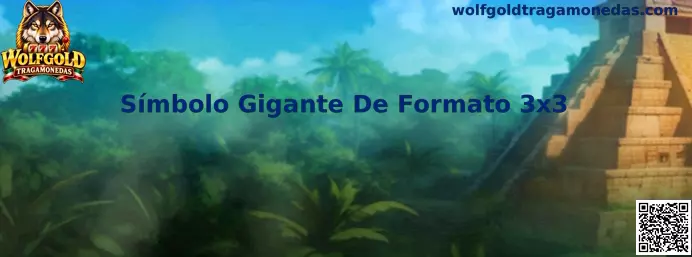 Representación del Símbolo Gigante De Formato 3x3 de Wolfgold Tragamonedas